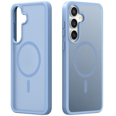 Защитный чехол DUX DUCIS Yind Series MagSafe для Samsung Galaxy S25 FE (S731) - Light Blue