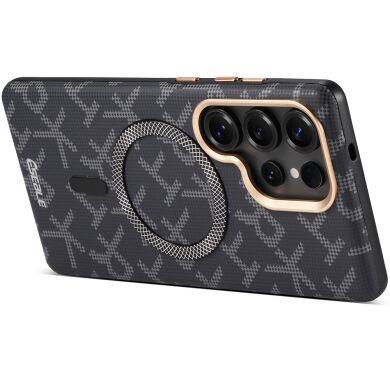 Захисний чохол ESEBLE Letter Pattern Magnetic для Samsung Galaxy S26 Ultra (S948) - Black