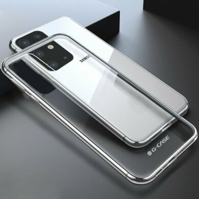 Защитный чехол G-Case Shiny Series для Samsung Galaxy S20 (G980) - Silver