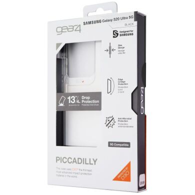 Защитный чехол Gear4 Piccadilly для Samsung Galaxy S20 Ultra (G988) - Black