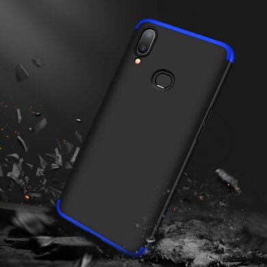 Защитный чехол GKK Double Dip Case для Samsung Galaxy A10s (A107) - Black / Blue