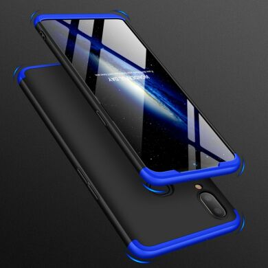 Защитный чехол GKK Double Dip Case для Samsung Galaxy A10s (A107) - Black / Blue