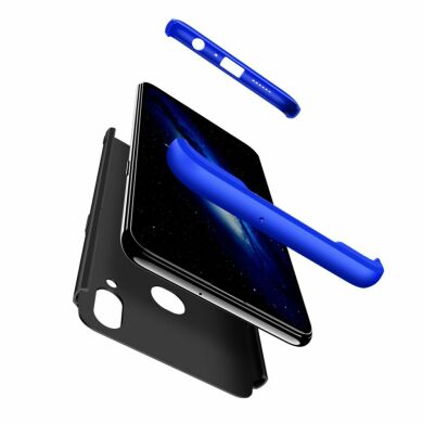 Защитный чехол GKK Double Dip Case для Samsung Galaxy A10s (A107) - Black / Blue