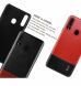 Защитный чехол IMAK Leather Series для Samsung Galaxy A20s (A207) - Red / Black. Фото 11 из 12