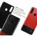 Захисний чохол IMAK Leather Series для Samsung Galaxy A20s (A207) - Red / Black