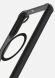 Защитный чехол ItSkins Hybrid R Solid with MagSafe для Samsung Galaxy S24 Plus (S926) SGKP-HRSMA-PBTR - Transparent / Black. Фото 6 из 8