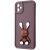 Защитный чехол Pretty Things Case для Samsung Galaxy A06 (A065) - Brown / Rabbit