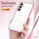 Защитный чехол Reframe Electroplating Frame для Samsung Galaxy A27 (A276) - Pink. Фото 5 из 7