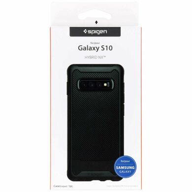 Захисний чохол Spigen (SGP) Hybrid NX для Samsung Galaxy S10 (G973) - Black