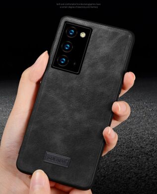 Защитный чехол SULADA Leather Case для Samsung Galaxy Note 20 (N980) - Orange