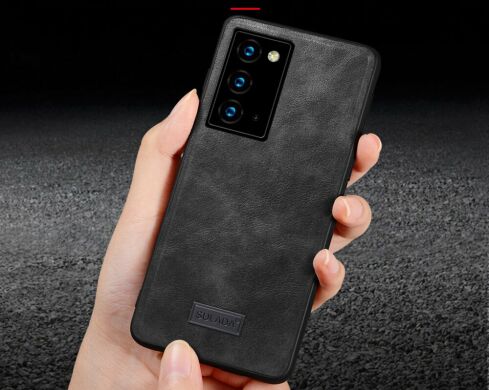 Защитный чехол SULADA Leather Case для Samsung Galaxy Note 20 (N980) - Orange