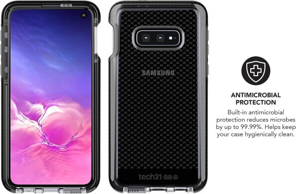 Защитный чехол Tech21 Evo Check для Samsung Galaxy S10e (G970) T21-6898 - Black