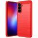 Захисний чохол UniCase Carbon для Samsung Galaxy A27 (A276) - Red