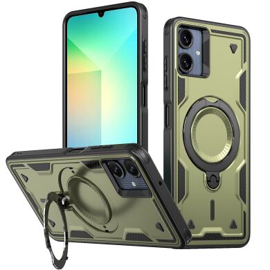 Защитный чехол UniCase Lander Armor для Samsung Galaxy A07 (A075) - Olive Green