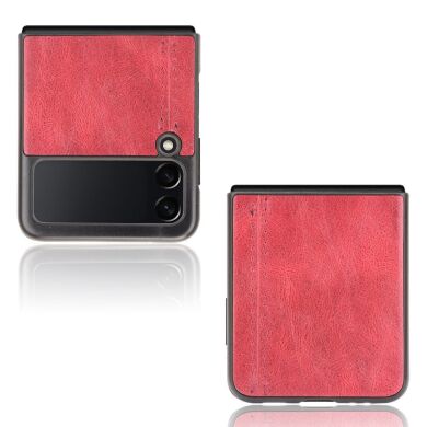 Защитный чехол UniCase Leather Series (FF) для Samsung Galaxy Flip 3 - Red