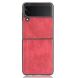 Защитный чехол UniCase Leather Series (FF) для Samsung Galaxy Flip 3 - Red. Фото 2 из 5