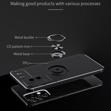 Захисний чохол UniCase Magnetic Ring для Samsung Galaxy A53 - Black