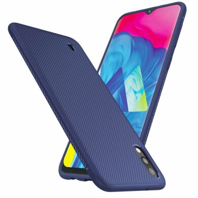 Защитный чехол UniCase Twill Soft для Samsung Galaxy M10 (M105) - Blue