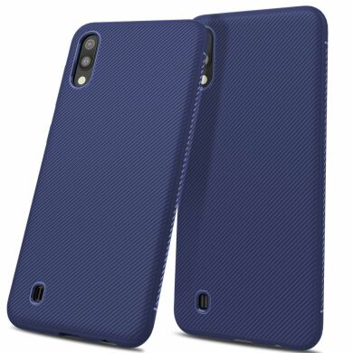 Защитный чехол UniCase Twill Soft для Samsung Galaxy M10 (M105) - Blue
