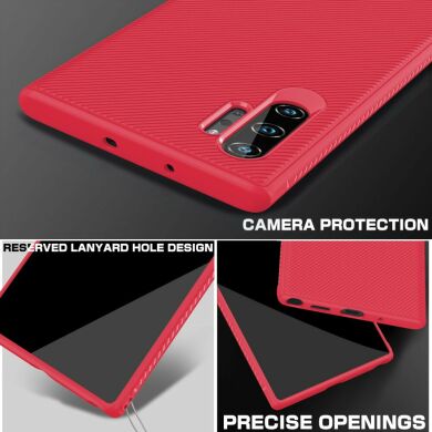 Защитный чехол UniCase Twill Soft для Samsung Galaxy Note 10+ (N975) - Red