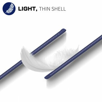 Защитный чехол UniCase Twill Soft для Samsung Galaxy Note 10 Pro - Blue