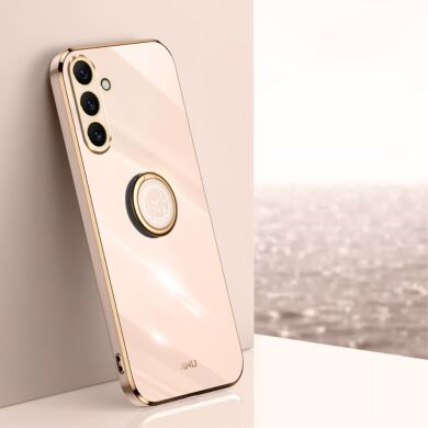 Защитный чехол XINLI Porcelain Ring для Samsung Galaxy A16 (A165) - Pink
