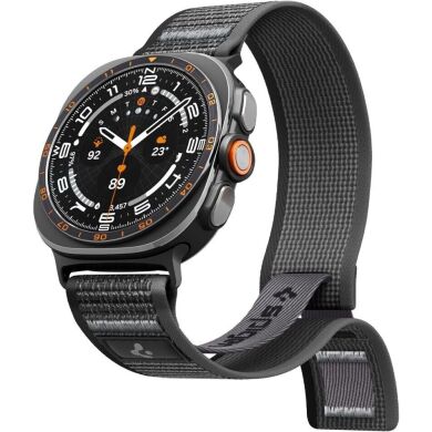 Ремінець Spigen Athlex Air для Samsung Galaxy Watch Ultra 2 / Ultra / Ultra (2025) AMP11614 - Black / Grey