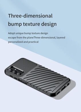 Захисний чохол Deexe Thunder Series для Samsung Galaxy A25 (A256) - Black