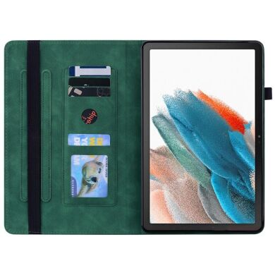 Чехол Deexe Pocket Cover для Samsung Galaxy Tab A9 Plus (X210/216) - Green