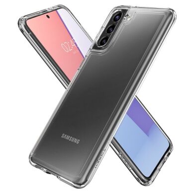 Защитный чехол Spigen (SGP) Crystal Hybrid для Samsung Galaxy S21 (G991) - Crystal Clear