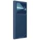 Защитный чехол NILLKIN CamShield Leather Case для Samsung Galaxy S22 Ultra (S908) - Blue. Фото 3 из 15