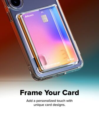 Захисний чохол Ringke Fusion Card для Samsung Galaxy S26 FE (8800380463714) - Clear