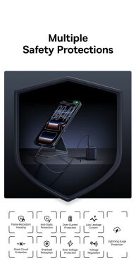 Мережевий зарядний пристрій Baseus EnerFill FN22 45W (Type-C) E0123300 - Black