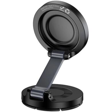 Автомобільний тримач Hoco H61 - Black / Metal Gray
