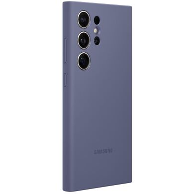 Защитный чехол Silicone Case для Samsung Galaxy S24 Ultra (S928) EF-PS928TVEGWW - Violet