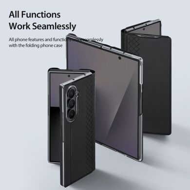 Защитный чехол DUX DUCIS Bril Series для Samsung Galaxy Fold 8 Ultra - Black