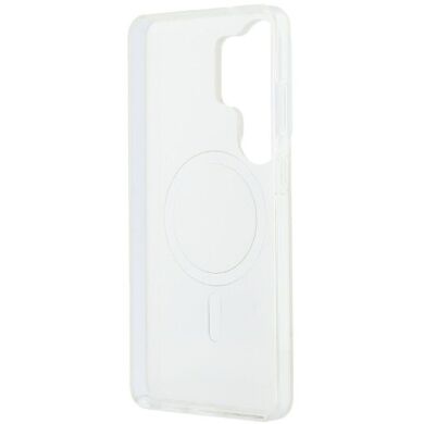 Защитный чехол Karl Lagerfeld IML Karl&Choupette MagSafe для Samsung Galaxy S26 Ultra (KLHMS26L6HKCBHH) - Clear