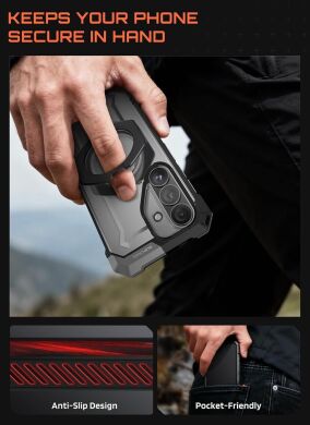 Захисний чохол Supcase UB Grip MagSafe для Samsung Galaxy S26 (S942) 843439160828 - Black