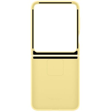 Захисний чохол Silicone Case (FF) для Samsung Galaxy Flip 6 (EF-PF741TYEGUA) - Yellow