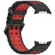 Ремешок Deexe Ocean Strap для Samsung Galaxy Watch 8 (40/44mm) / 8 Classic - Black / Red. Фото 3 из 6