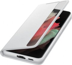 Чехол-книжка Smart Clear View Cover для Samsung Galaxy S21 Ultra (G998) EF-ZG998CJEGRU - Light Gray