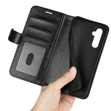 Чехол-книжка Deexe Wallet Style для Samsung Galaxy A25 (A256) - Black