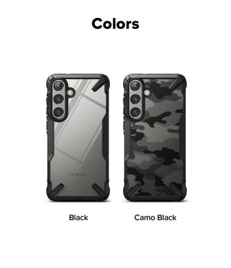 Защитный чехол Ringke Fusion X для Samsung Galaxy S25 (S931) 8800274968271 - Camo Black