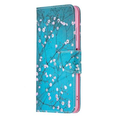 Чехол-книжка Deexe Color Wallet для Samsung Galaxy A22 5G (A226) - Plum Blossom