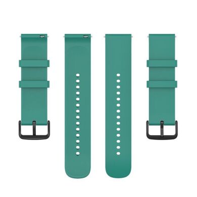 Ремешок Deexe Silicone Band для часов с шириной крепления 22мм - Green