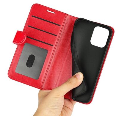 Чехол-книжка Deexe Wallet Style для Samsung Galaxy M33 (M336) - Red
