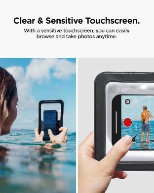 Вологозахисний чохол Spigen (SGP) A603 Universal Waterproof Case (ACS09745) - Black