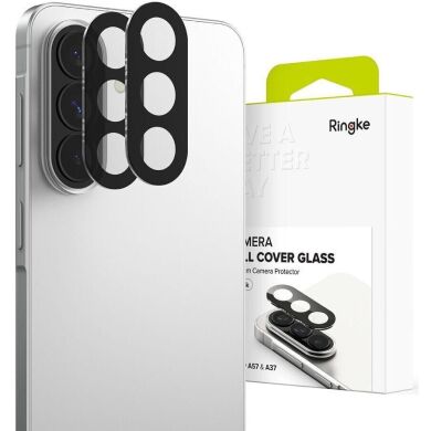 Комплект захисних стекол Ringke Camera Protector Glass для Samsung Galaxy A37 (A376) / Galaxy A57 (A576) 8800328818200 - Black