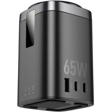 Беспроводное зарядное устройство Hoco CQ20A PD65W 6 in 1 - Black