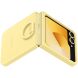 Защитный чехол Silicone Case (FF) для Samsung Galaxy Flip 6 (EF-PF741TYEGUA) - Yellow. Фото 3 из 6